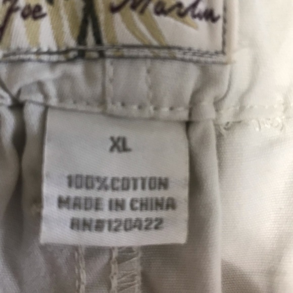 NWT Joe Marlin Mens Cargo Shorts Stone Size X Large - Picture 7 of 11